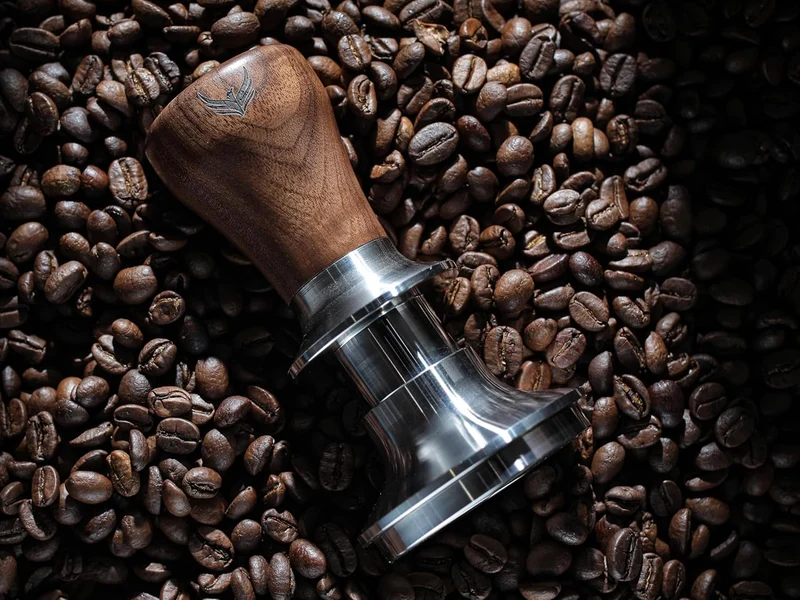 58mm Kaffeetamper – Espresso Tamper für 58mm Siebträger (E61, Gaggia, Rocket) – kalibriert, selbstni