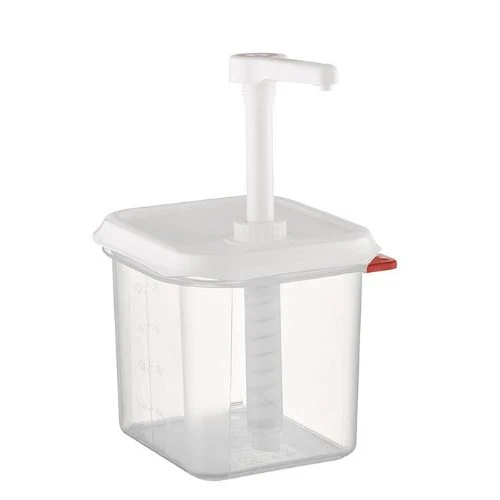 APS GN 1/6 Dosierspender , 17,6 x 16,2 cm, H: 27 cm , Polypropylen