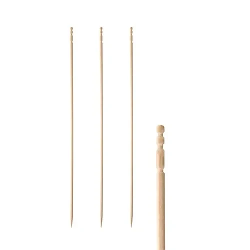 Papstar 500 Fingerfood - Spieße pure 15 cm gedrechselt