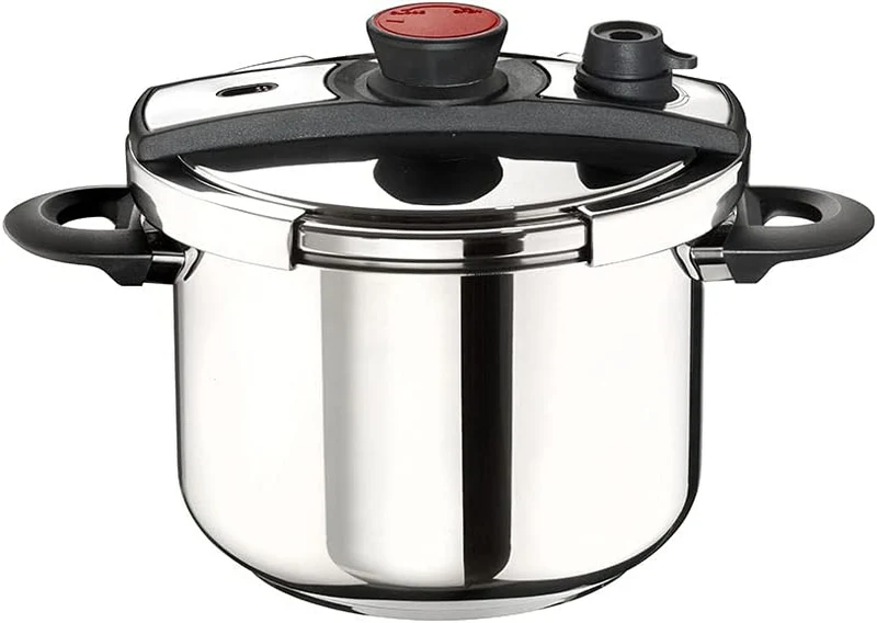 Pintinox, Pro Druckkochtopf, Edelstahl, induktionsgeeignet, 6 Liter