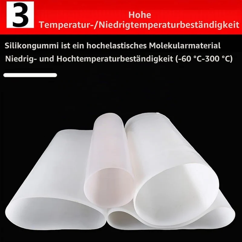 Silikonschlauch, Silikonschlauch, Silikonkautschukschlauch, Innendurchmesser 35 mm, Aussendurchmesse