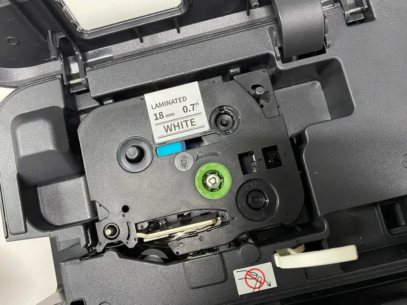 Aken Kompatibel mit TZe-241 für Brother P touch Bänder 18mm 0.7 TZe241 Schwawrz auf Weiss für Beschr
