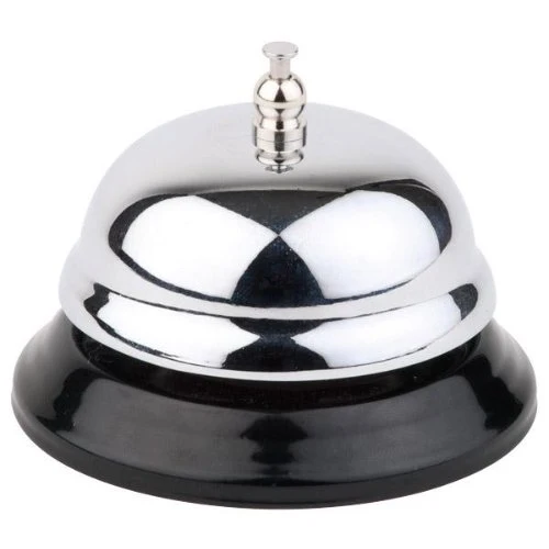 APS Rezeptionsglocke , Ø 8,5 cm, H: 6 cm , hochglanz verchromt