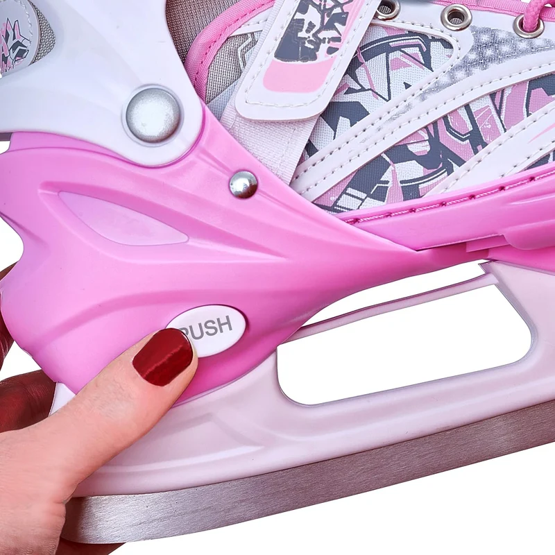 Apollo Ice Skates X Pro | verstellbare Schlittschuhe für Damen, Kinder und Jugendliche | schicke Eis