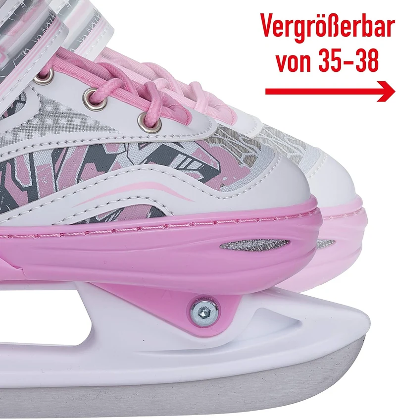 Apollo Ice Skates X Pro | verstellbare Schlittschuhe für Damen, Kinder und Jugendliche | schicke Eis