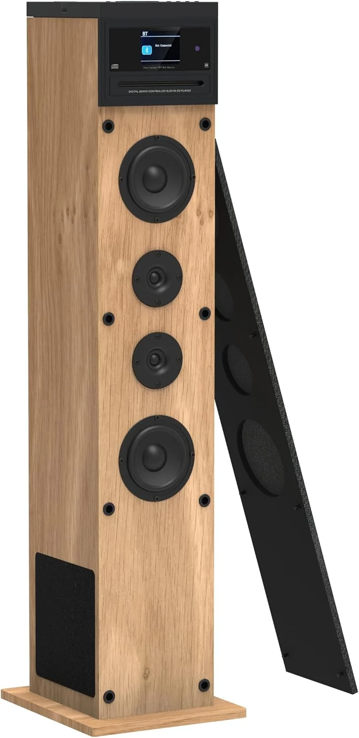 AIWA Tsbt-360 Wood - Altavoz Torre Multimedia