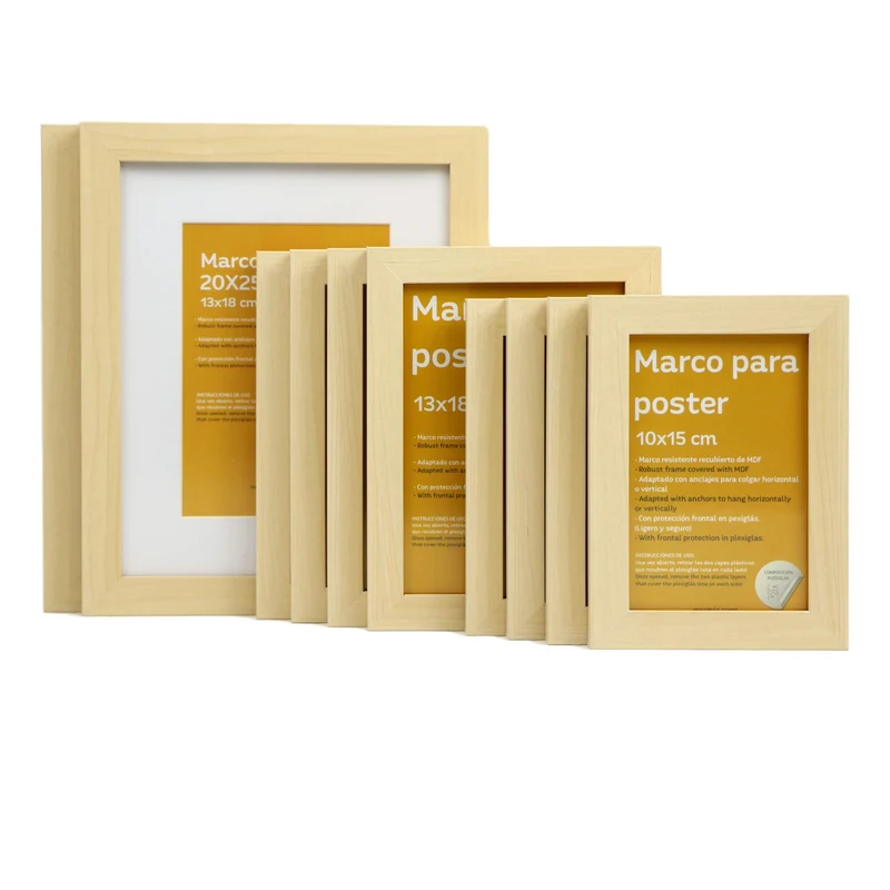 Nacnic 10-er Set Klassische Fotorahmen zum Schutz und Anzeige von Fotos, Diplome, Poster, Kunstdrück