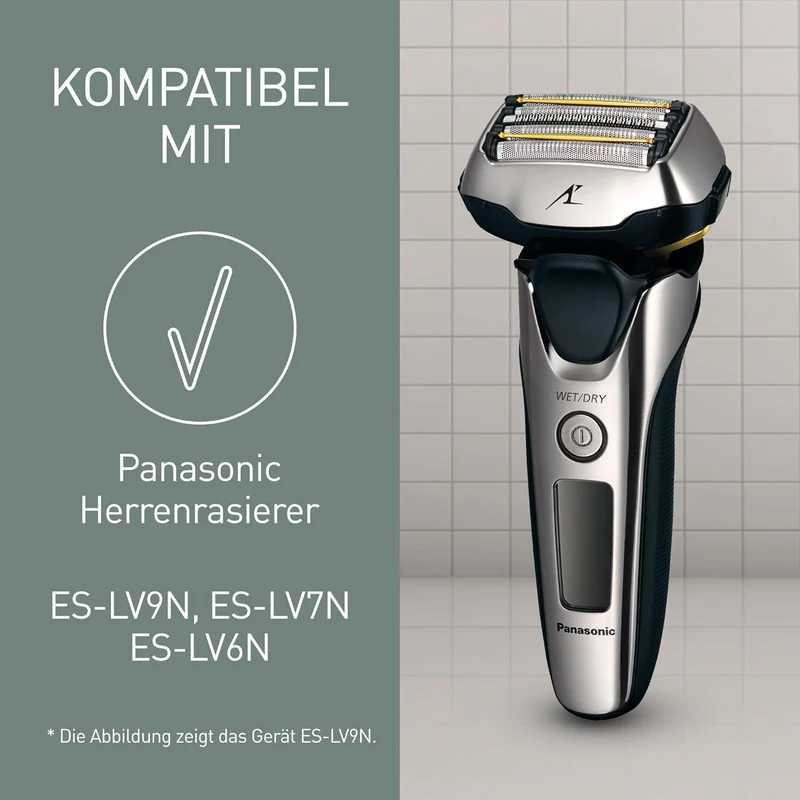 Panasonic WES9034Y1361 Ersatzklingen und Scherfolie für Elektrorasierer ES-LV9N, ES-LV7N & ES-LV6N,