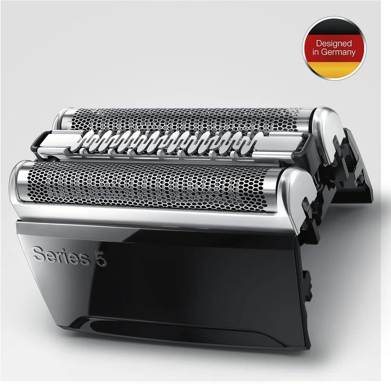Braun Series 5 Elektrorasierer Scherkopf, kompatibel mit Rasierer Herren Series 5, 52B, schwarz & Se