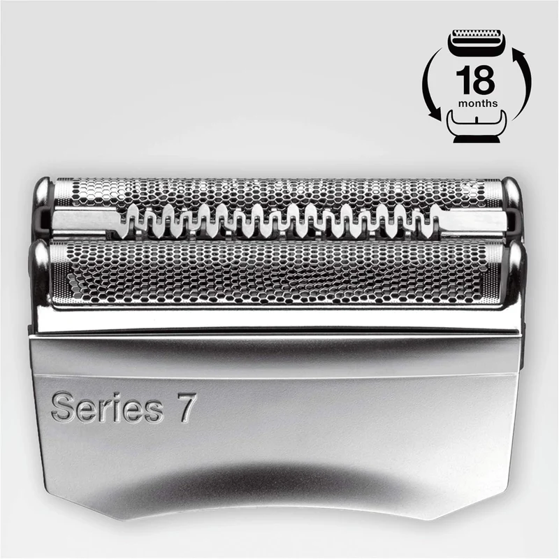 Braun Series 5 Elektrorasierer Scherkopf, kompatibel mit Rasierer Herren Series 5, 52B, schwarz & Se
