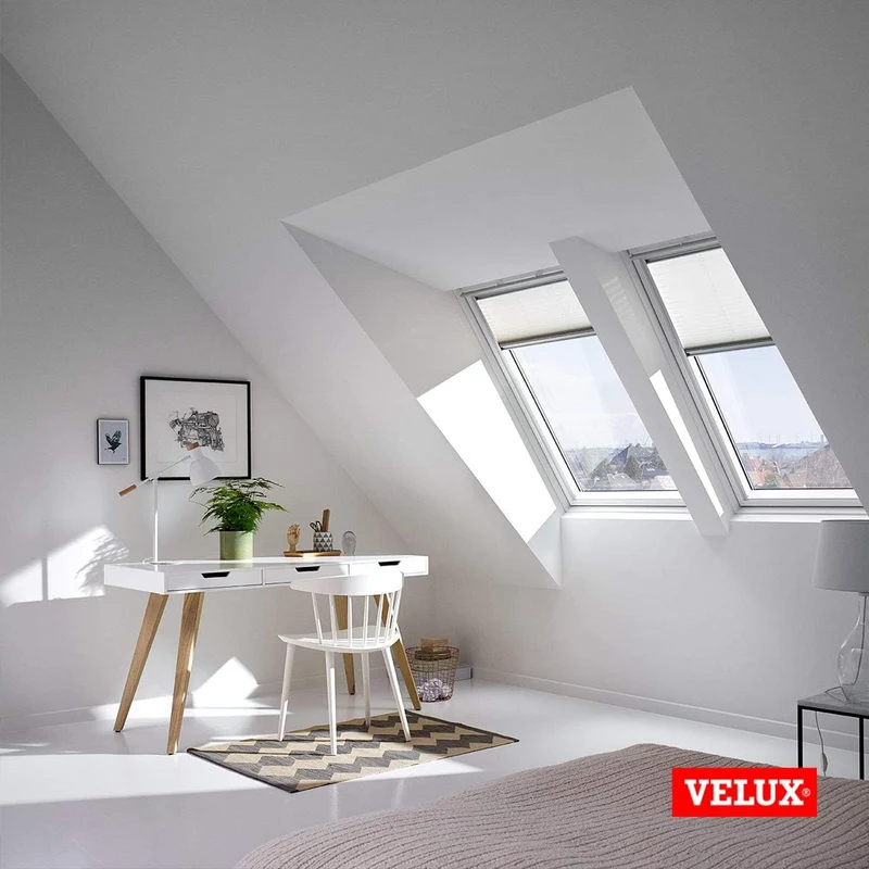 VELUX FHL CK04 1016S Rollladen und Vorhänge für Fenster, Weiss