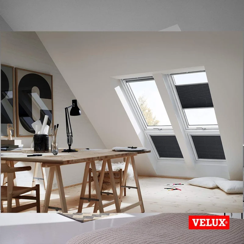 VELUX FHL CK04 1016S Rollladen und Vorhänge für Fenster, Weiss