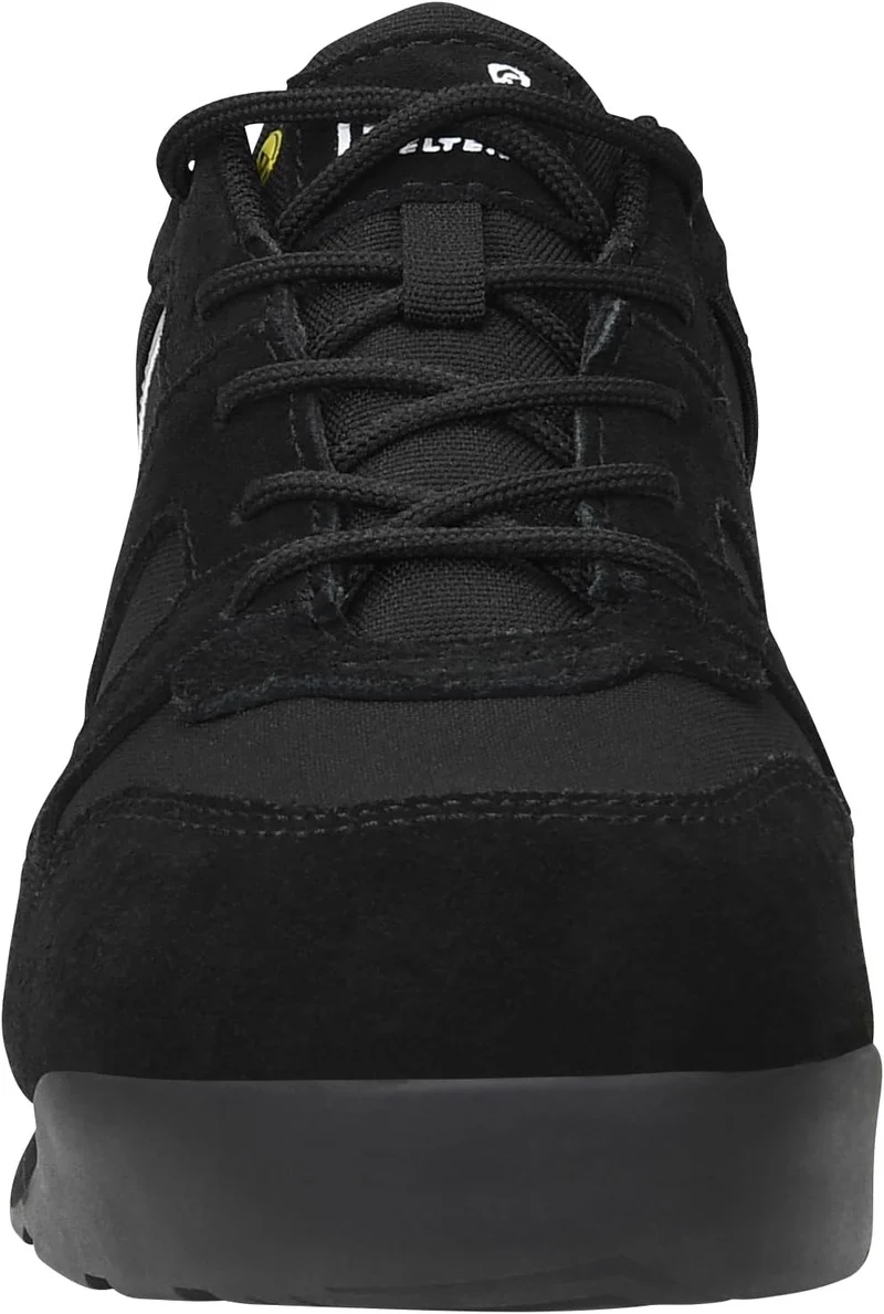 Jori Sicherheitsschuhe jo_Slim Black Low ESD S3, Damen und Herren, Leder/Textil, Stahlkappe, leicht,