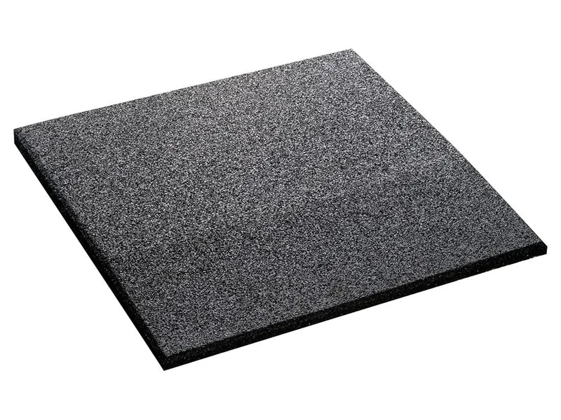 PROFIMAT® 2 in 1 Reifenschoner & Auffahrrampe 50x50x1-3 cm | Recycling Gummigranulat | Reifenschutzm