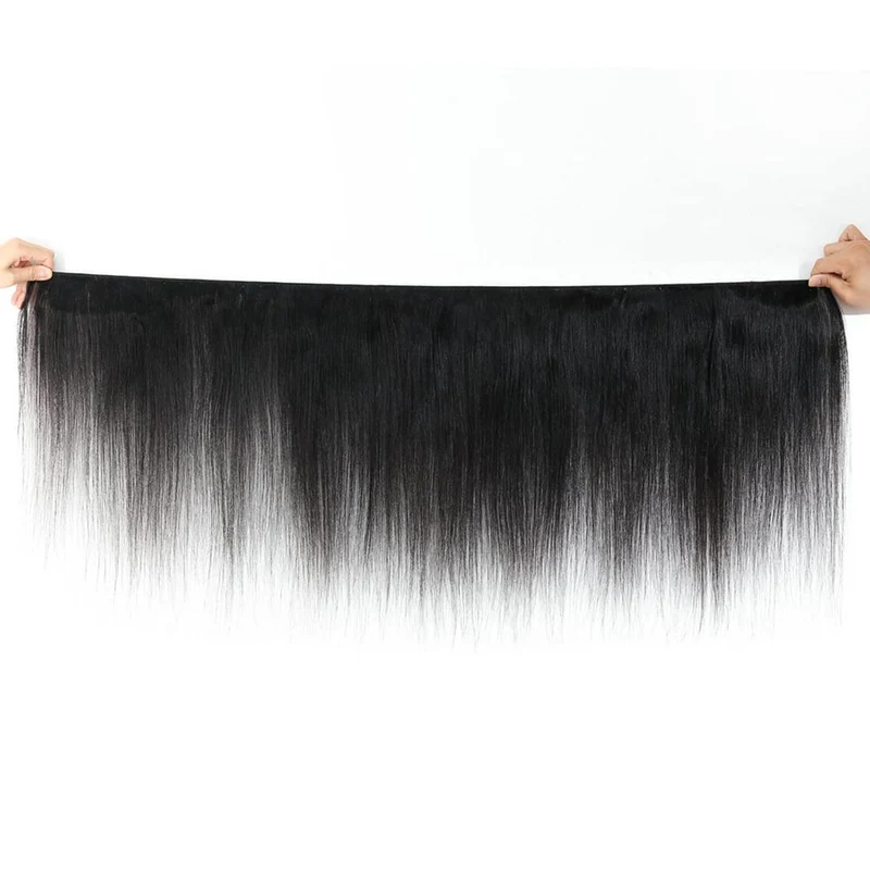 DaiMer Human Hair Bundles Straight 18 20 22 Brazilian Straight Hair Bundles 100% Human Hair Straight