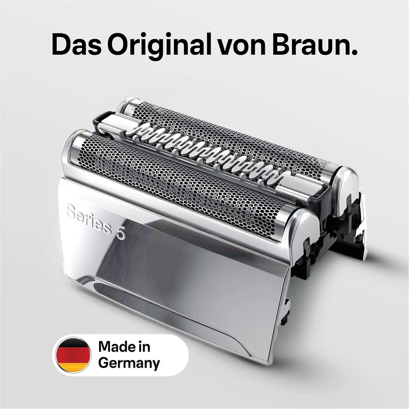 Braun Series 5 Ersatzscherteil, Scherkopf für Rasierer Herren (alte Generation Elektrorasierer), Mad