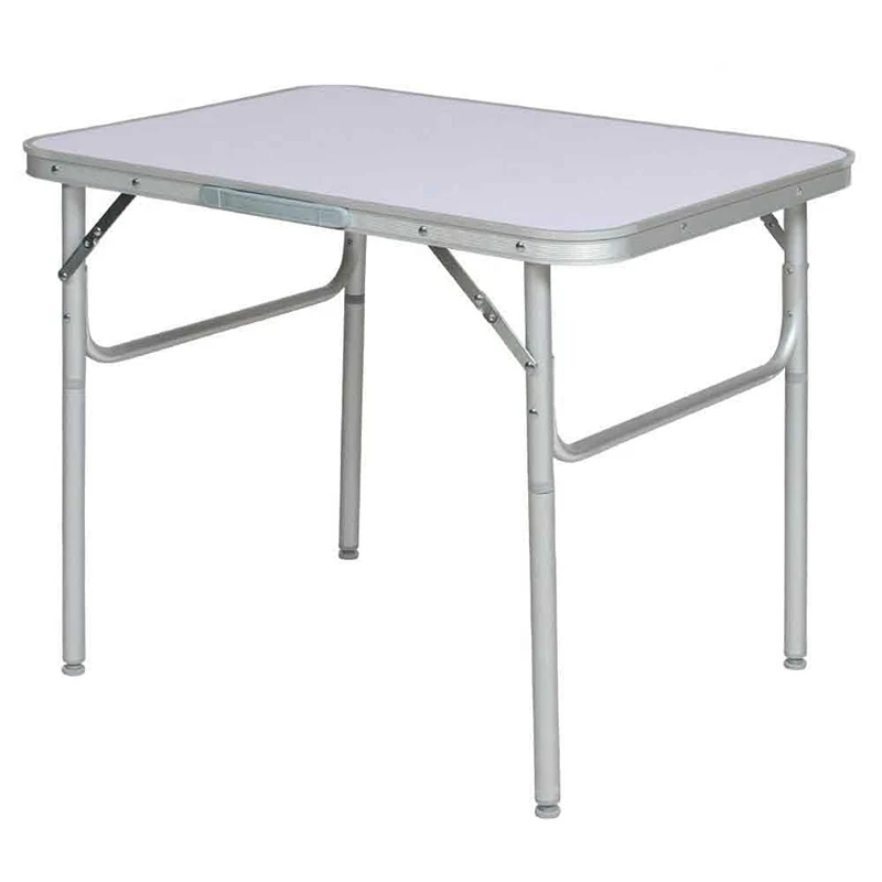 BAKAJI Klapptisch Camping Campingtisch Picknick, Aluminium, 60 x 45 x 50 cm, zusammenklappbar, Ameis