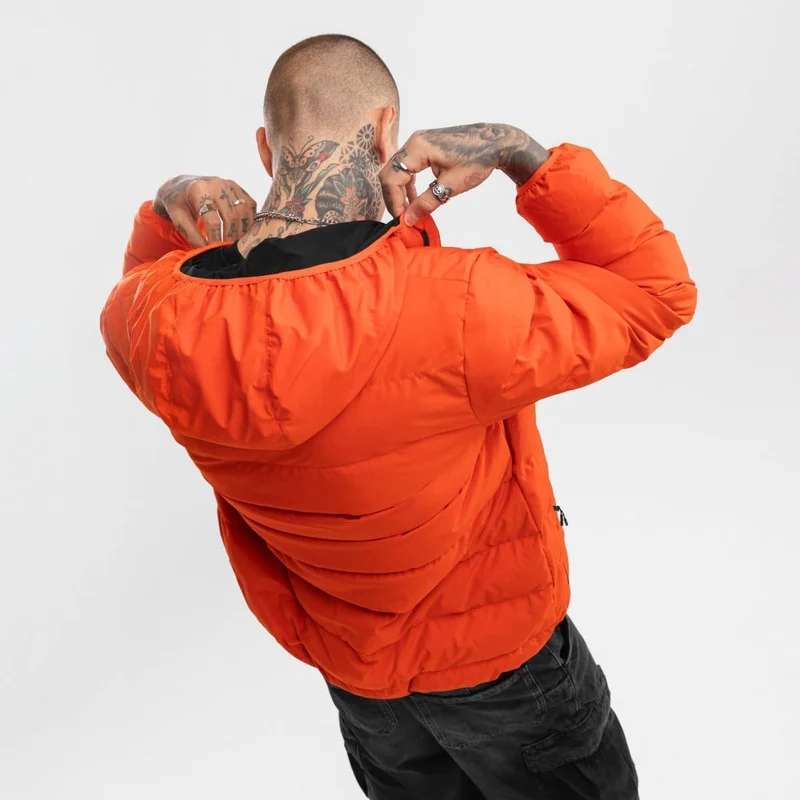 SIROKO - Steppjacke Fire S Leuchtendes Orange/Schwarz, S Leuchtendes Orange/Schwarz