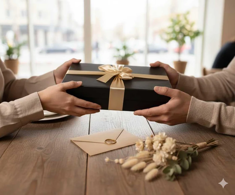 Emartbuy Starrer Luxus Rechteckige Präsentations-Geschenkbox, 38 cm x 27 cm x 10 cm, Schwarze Box mi