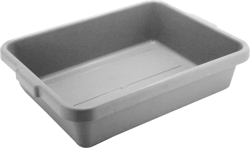 cent Bestecksammelbehälter, PP, grau, 49,5x37,5x13 cm