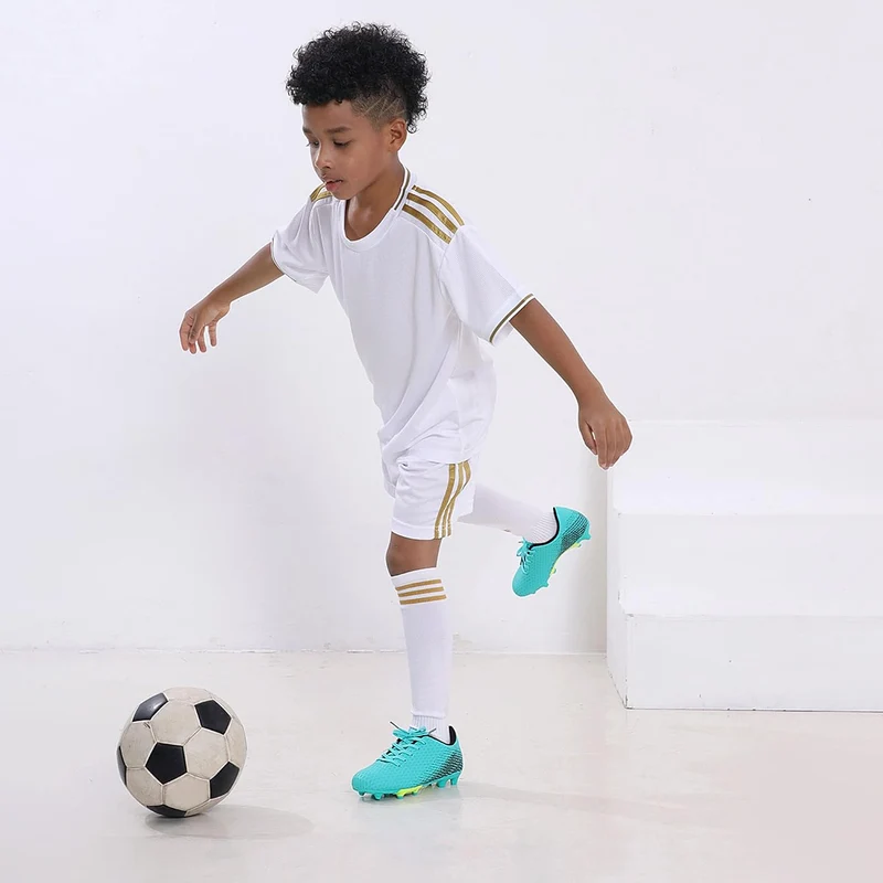 Hawkwell Unisex Kinder Fussballschuhe Trainingsschuhe, für Jungen und Mädchen 28 EU Grün, 28 EU Grün