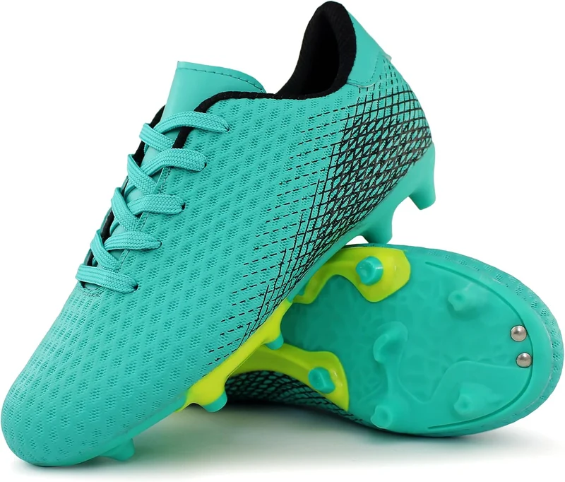 Hawkwell Unisex Kinder Fussballschuhe Trainingsschuhe, für Jungen und Mädchen 28 EU Grün, 28 EU Grün