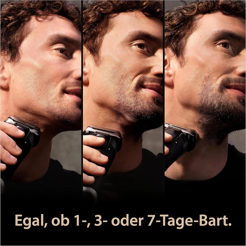 Braun Series 9 Pro+ Rasierer Herren Elektrisch, Elektrorasierer mit 5 Pro Rasierelementen, Langhaars