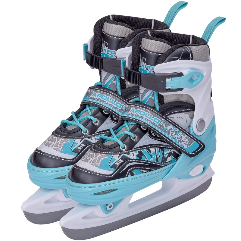 Apollo Ice Skates X Pro | verstellbare Schlittschuhe für Damen, Kinder und Jugendliche | schicke Eis