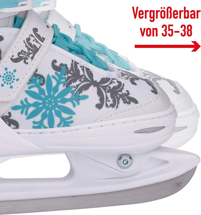 Apollo Ice Skates X Pro | verstellbare Schlittschuhe für Damen, Kinder und Jugendliche | schicke Eis