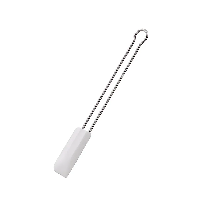 RÖSLE Teigschaber 20 cm Silikon weiss