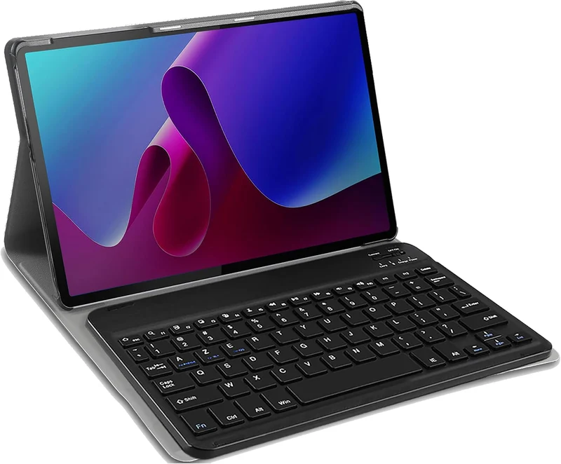 Cazy Tastatur Hülle Kompatibel mit Lenovo Tab P11 Gen 2 - Schutz Etui mit magnetisch Abnehmbarer Tas