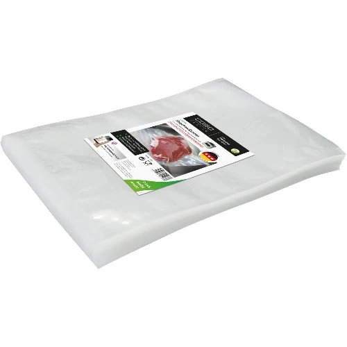 caso Siegelrandbeutel f. Kammervakuumierer 90 my, 100er Pack 30x40cm