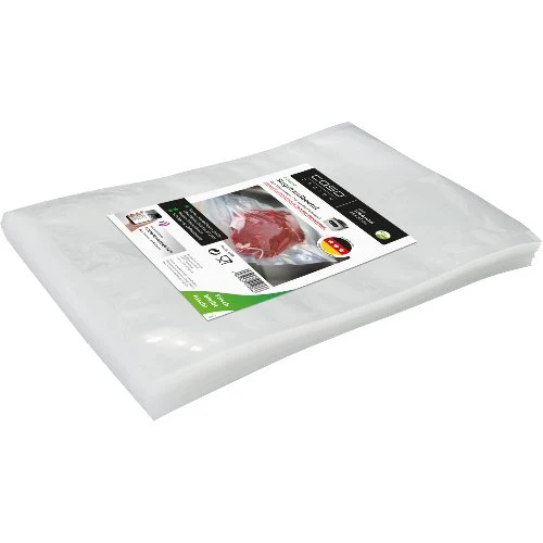 caso Siegelrandbeutel f. Kammervakuumierer 90 my, 100er Pack 25x35cm