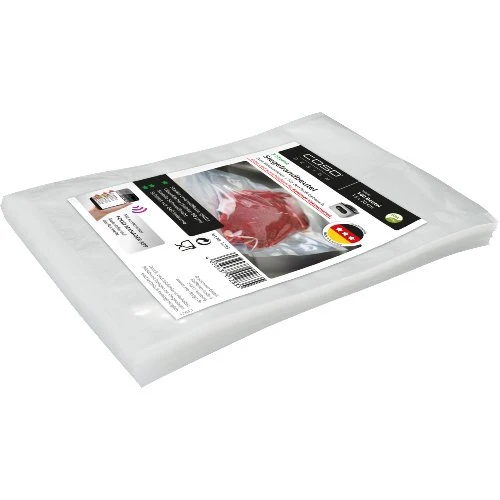 caso Siegelrandbeutel f. Kammervakuumierer 90 my, 100er Pack 15x20cm