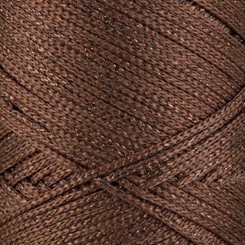2 Garnstrange Sensy Premium 2 mm 230 Meter Glitzer Polyester-Seil, 90% Polypropylen, 10% Polyestersc