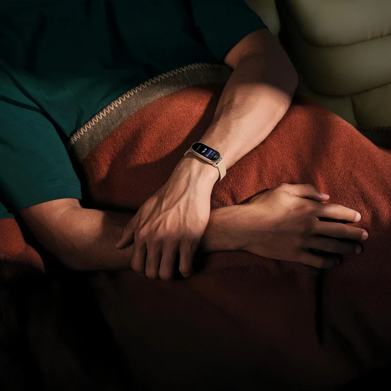 Xiaomi Smart Band 9 Fitness Tracker, AMOLED Display with 1200 Nits, Sp02 Tracking, Sleep and Heart R