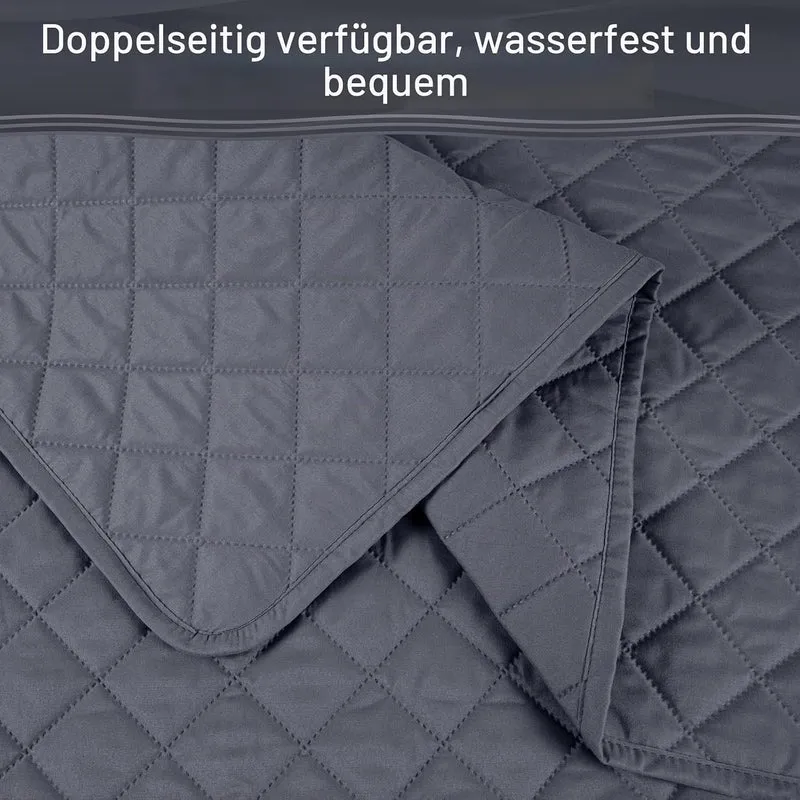 TAOCOCO Chaiselongue Sofabezug L Form, Wasserdichter Stretch Sofa überzug, Sofaschoner rutschfest, M