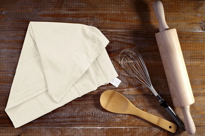 Utopia Kitchen Geschirrtücher für Mehlsack, 71,1 x 71,1 cm, ungebleicht, ringgesponnen, 100 % Baumwo