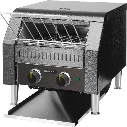 Hendi Durchlauf-Toaster, doppelt, 41,8x36,8x38,7cm, schwarz, 230V 2240 Watt