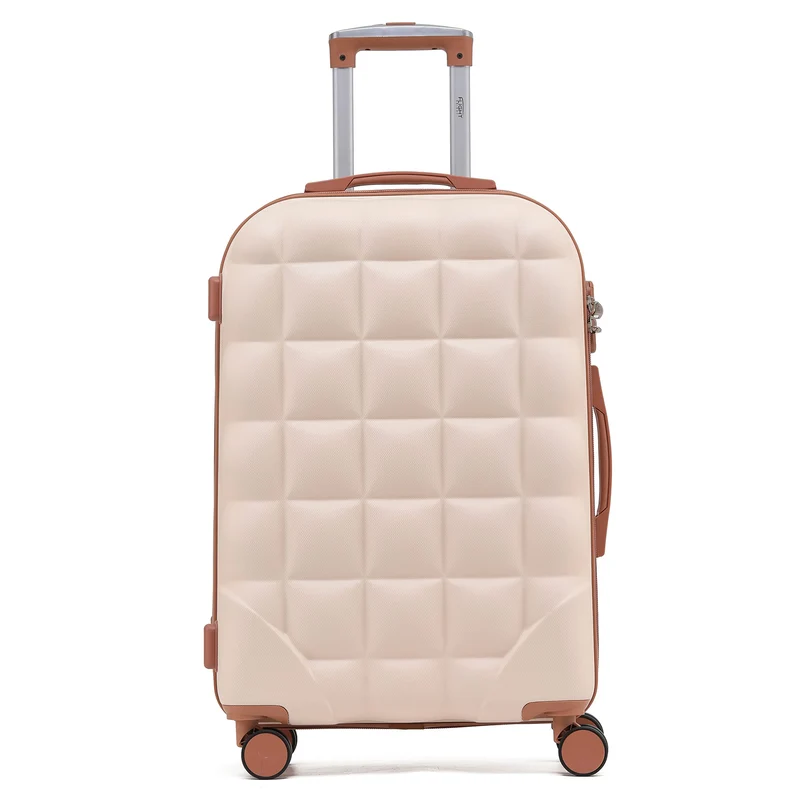 Flight Knight Bubble Suitcase Ryanair easyJet Jet2 Approved 8 Wheel Hardcase Suitcases Cabin or Medi