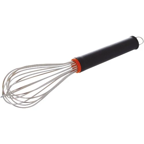 Schneider Schneebesen Edelstahl mit schwarzem Griff 24 Drähte Länge 25 cm