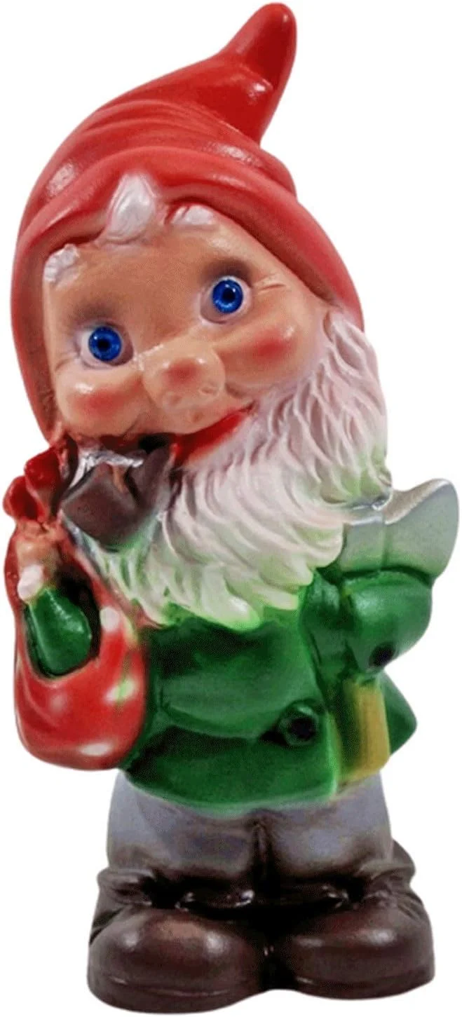 RAKSO Deko Figur Schneewittchen H 40 cm und 7 Zwerge H 19-20 cm Gartenfiguren stehend als Satz