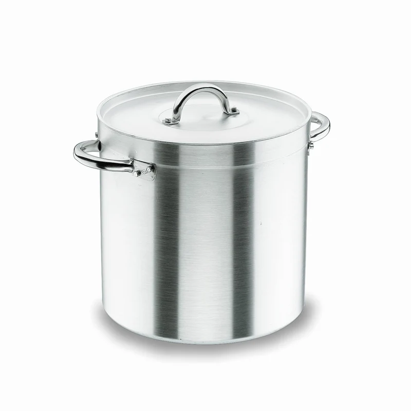 Lacor 20134 Hoher Suppentopf mit Deckel 34 cm, Silber 34 Ø(cm) / 34 h(cm), 34 Ø(cm) / 34 h(cm)