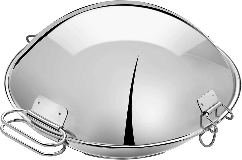 Artame ART32804 Cataplana Schmortopf, Edelstahl, 36 cm