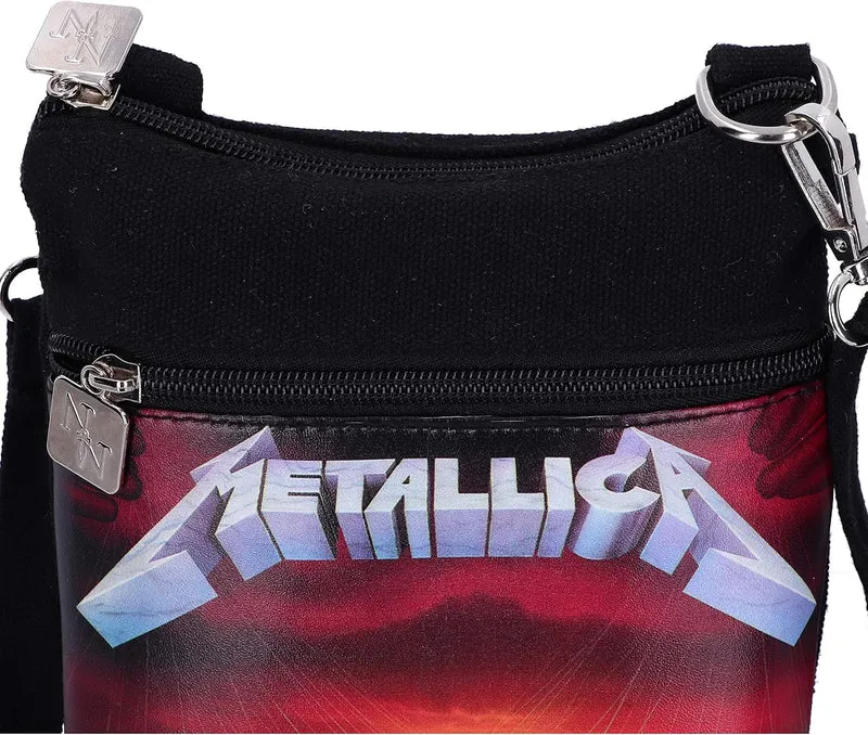 Nemesis Now Offiziell lizenzierte Metallica Master of Puppets Schultertasche, Schwarz, 23 cm