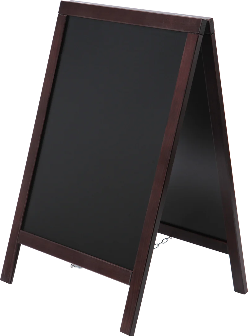 cent Standtafel 85x55cm, Hartholz, dunkelbraun