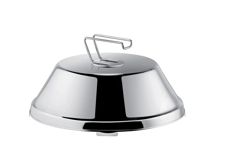 Tescoma PARTY TIME Deckel für Power-Grill 30,5 cm Ø | Leistungssteigerung & Schnellere Garzeiten | V