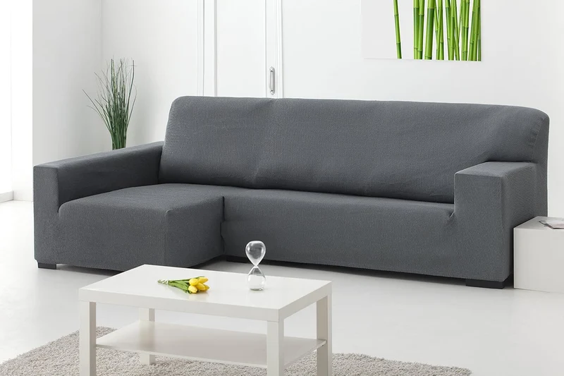 Martina Home - Bezug für Chaise Longue, Modell Túnez, Senfgelb, Eckteil rechts, Brazo derecho langer