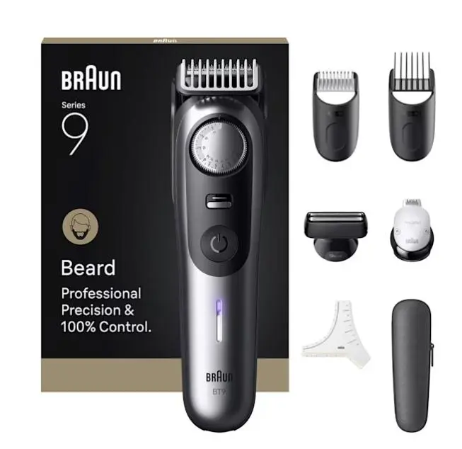 Braun Barttrimmer Series 9, Kabelloser Bartschneider