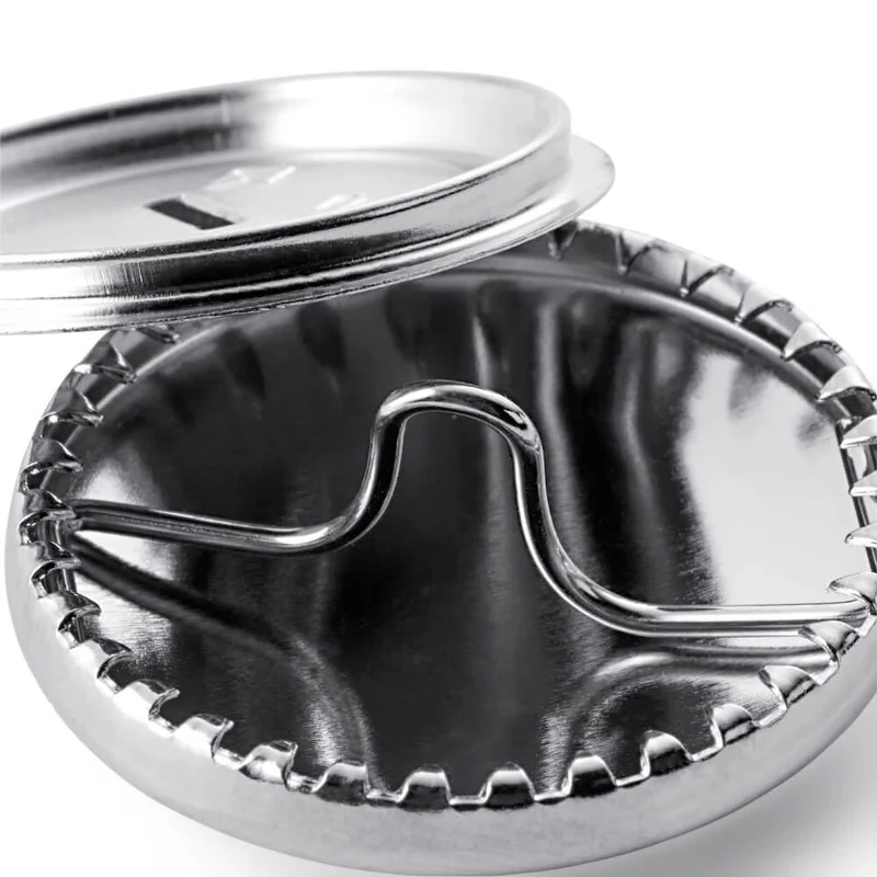 Prym Überziehbare Knöpfe, Metall, Silber, Einheits Grösse, 100, Einheits Grösse